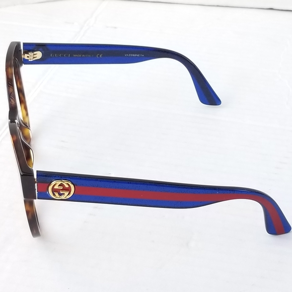 Amazing Gorgeous Authentic Gucci GG web Large Eyeglasses Frames - Picture 8 of 13